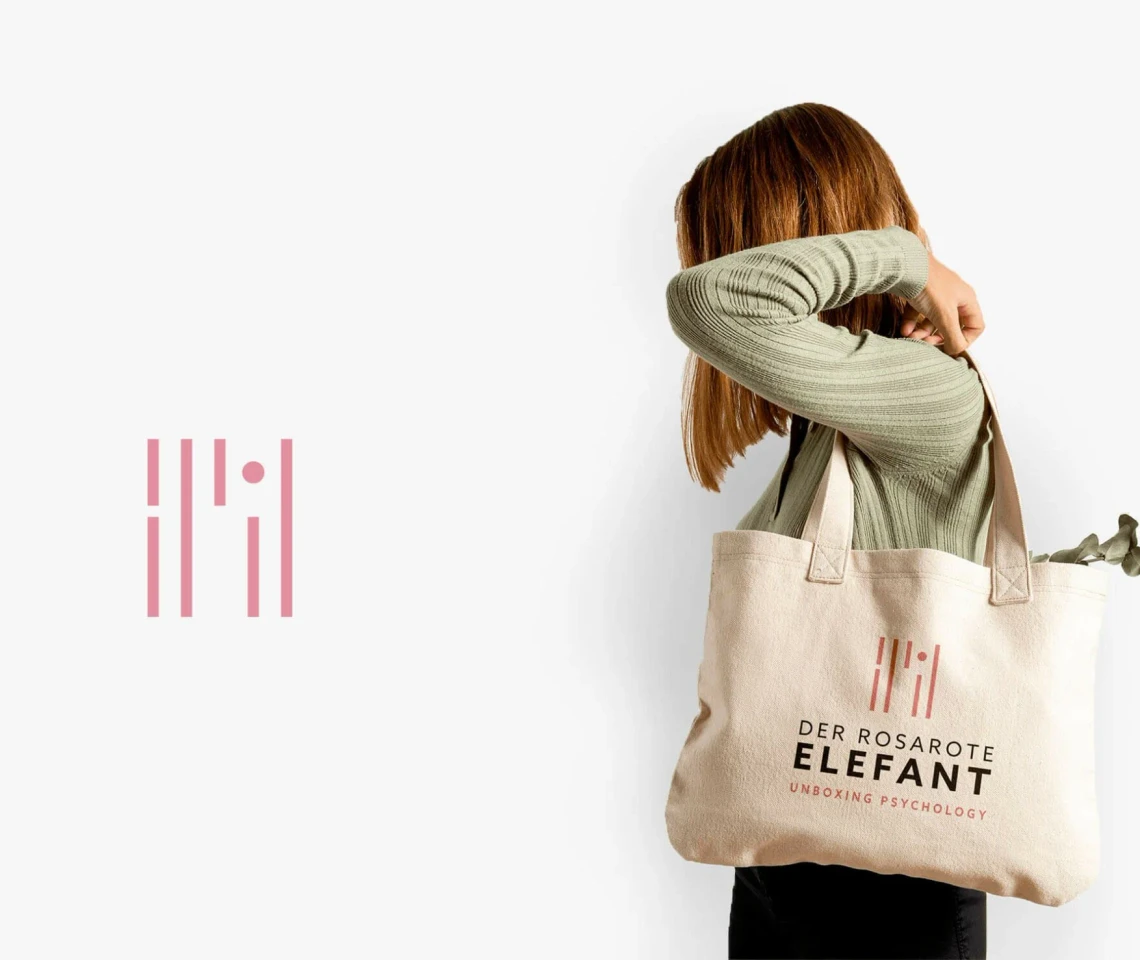 Der rosarote Elefant: Branding & Website