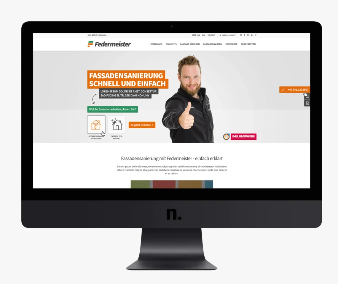 Federmeister: Branding & Web Platform