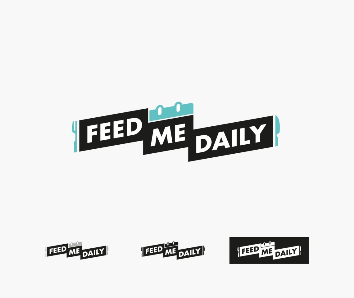 Feed Me Daily: Logo & Brand Relaunch