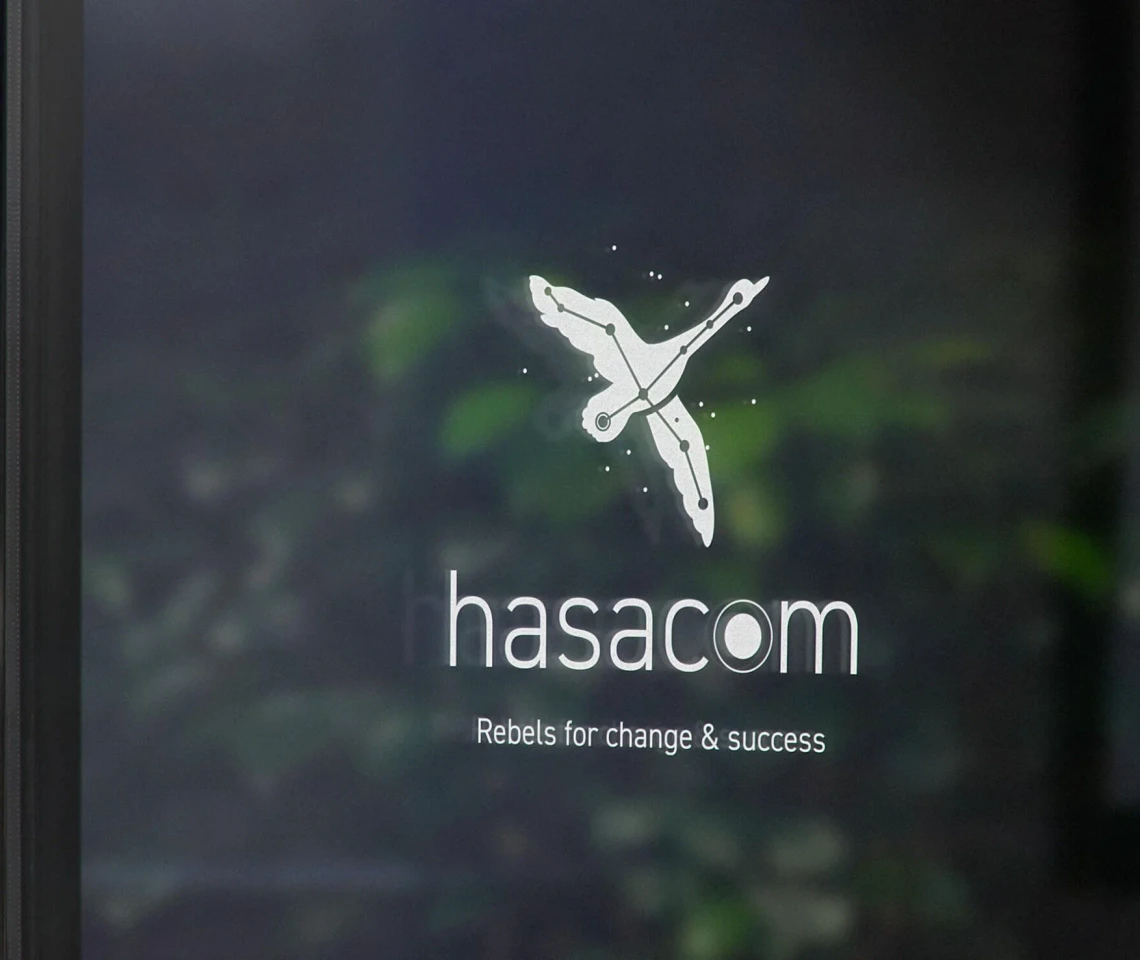 Hasacom: Change Management Branding