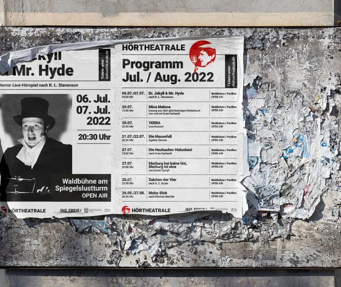 Hörtheatrale: Festival Print Design