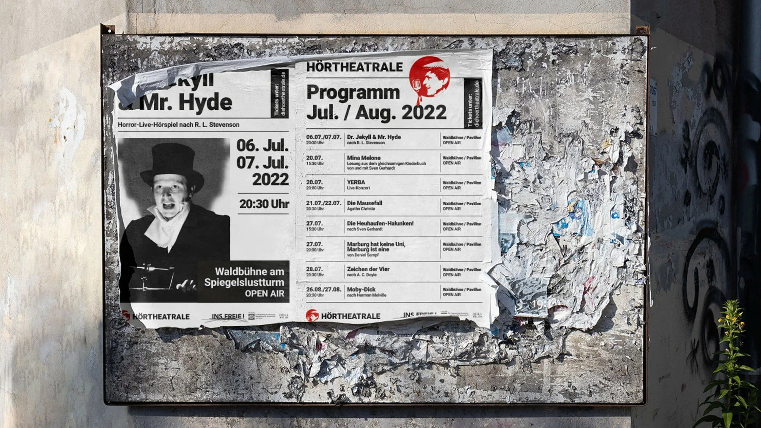 Hörtheatrale: Festival Print Design