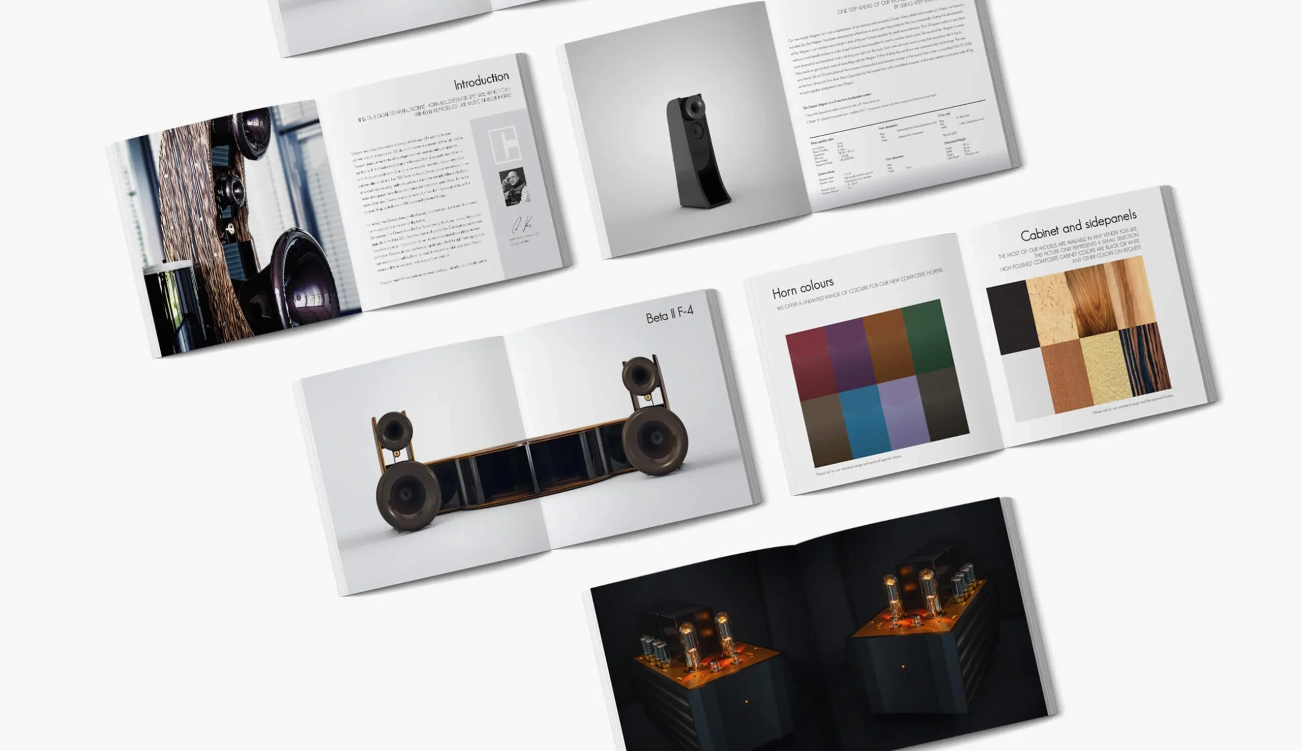 Cessaro: Web & Print for Luxury Speakers screenshot 5