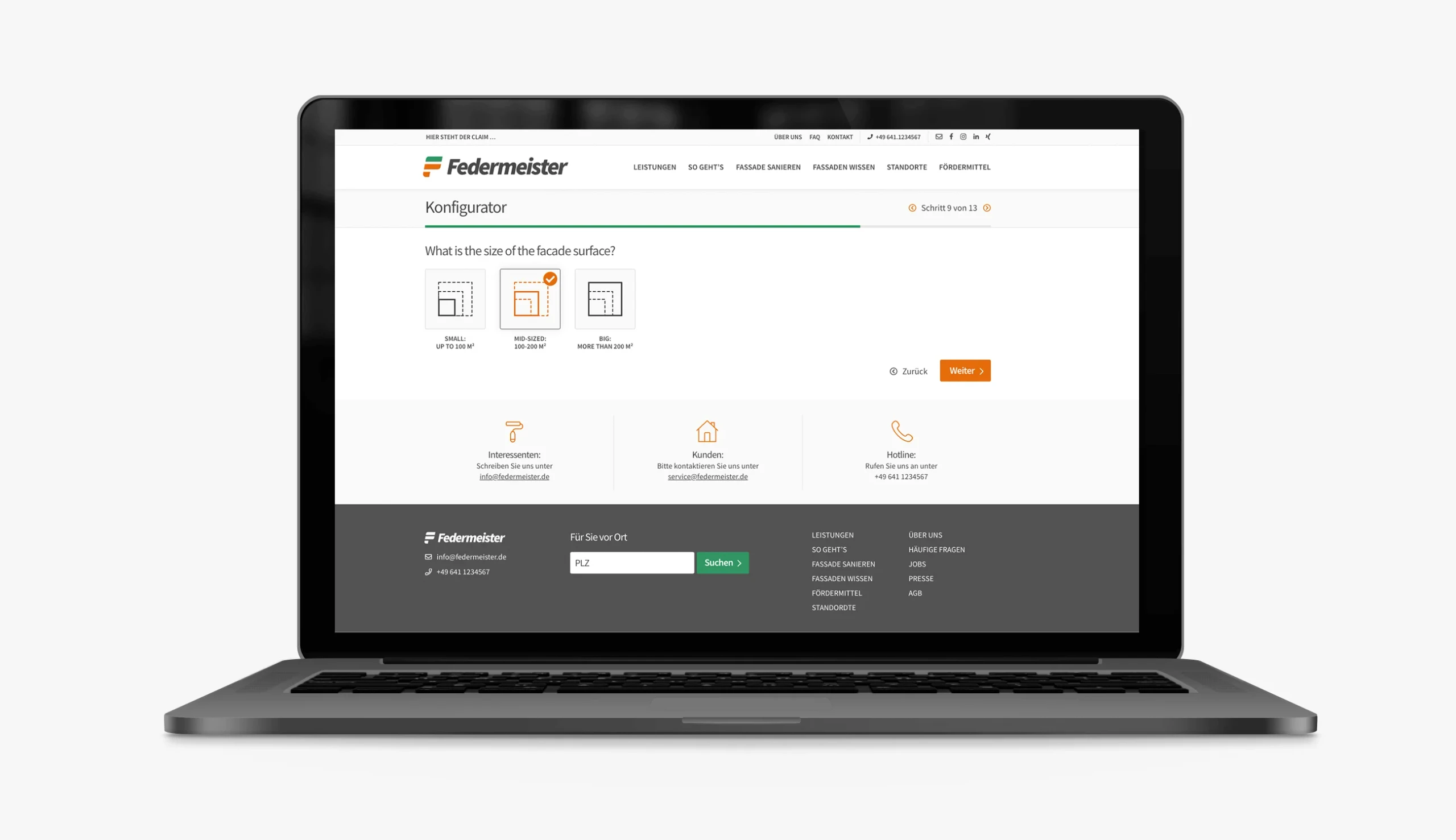 Federmeister: Branding & Web Platform screenshot 3