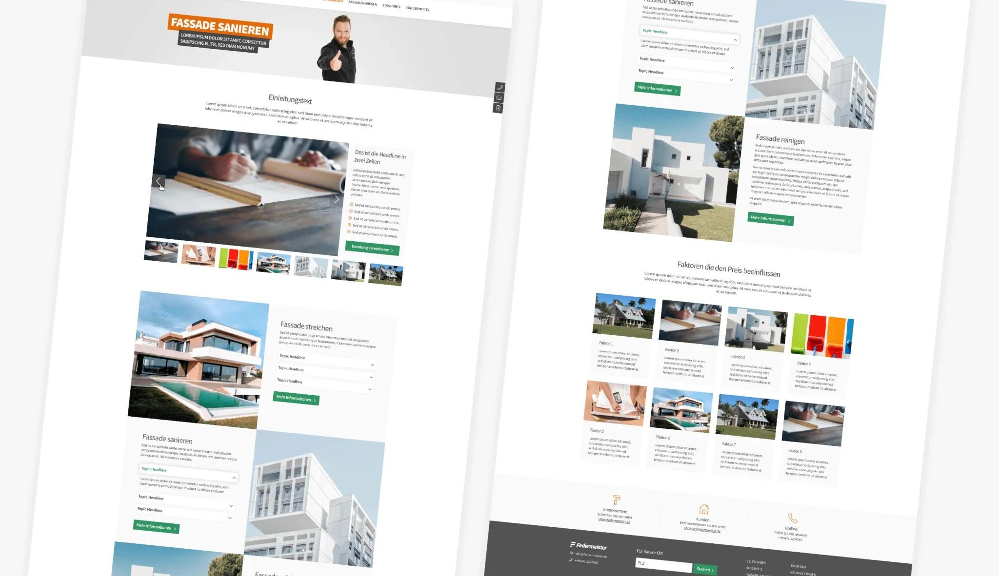 Federmeister: Branding & Web Platform screenshot 5