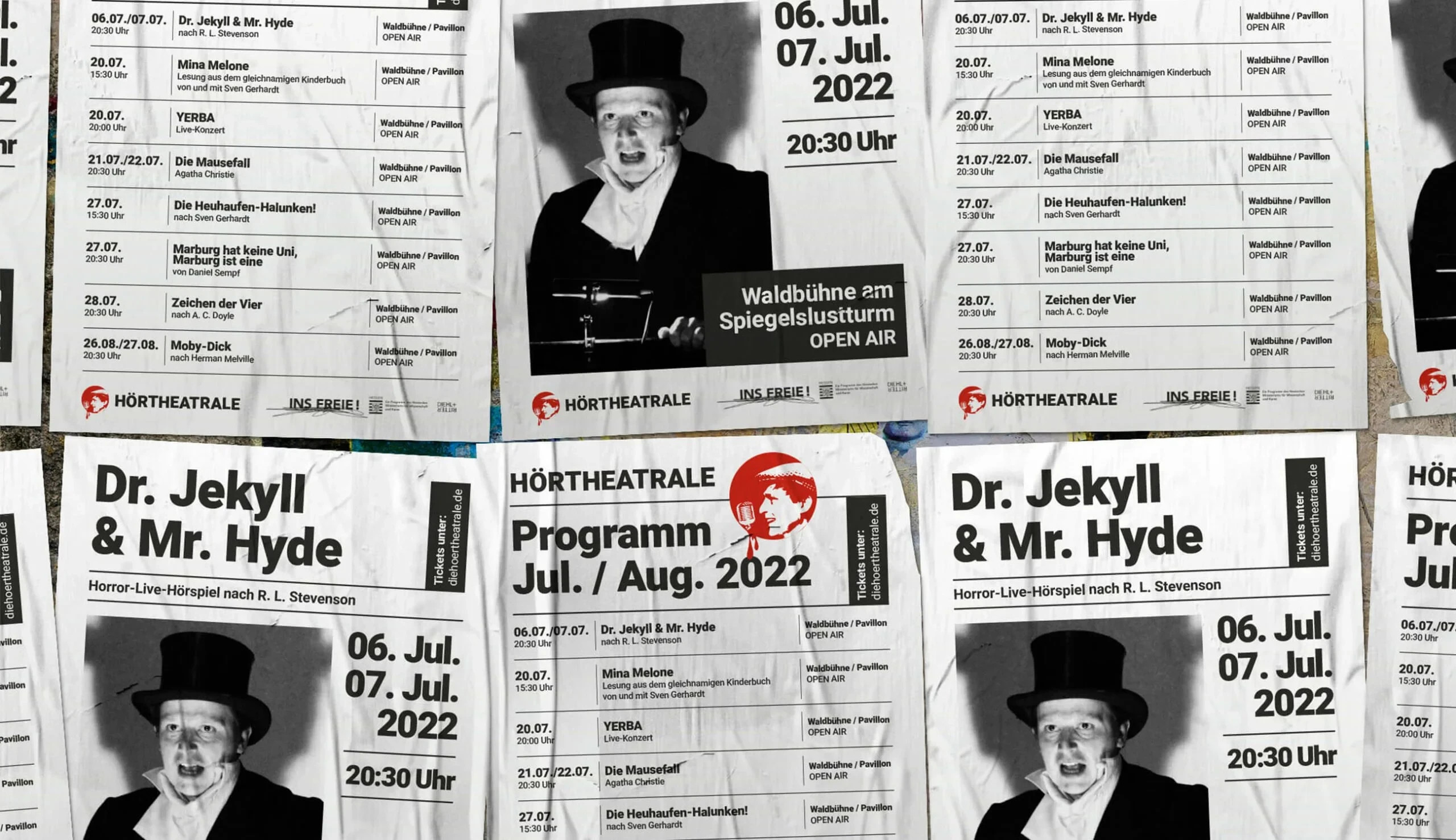Hörtheatrale: Festival Print Design screenshot 2