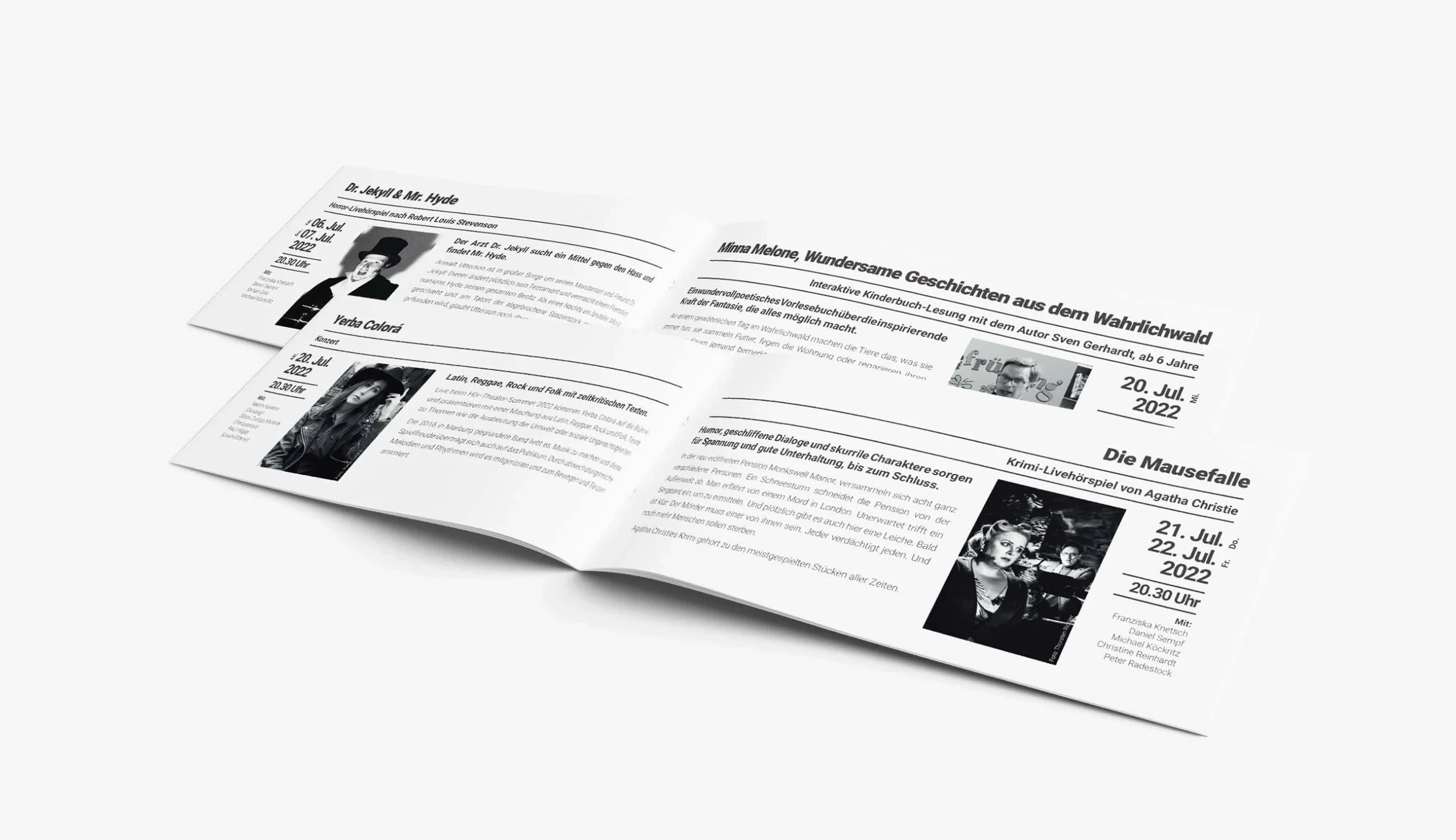 Hörtheatrale: Festival Print Design screenshot 6