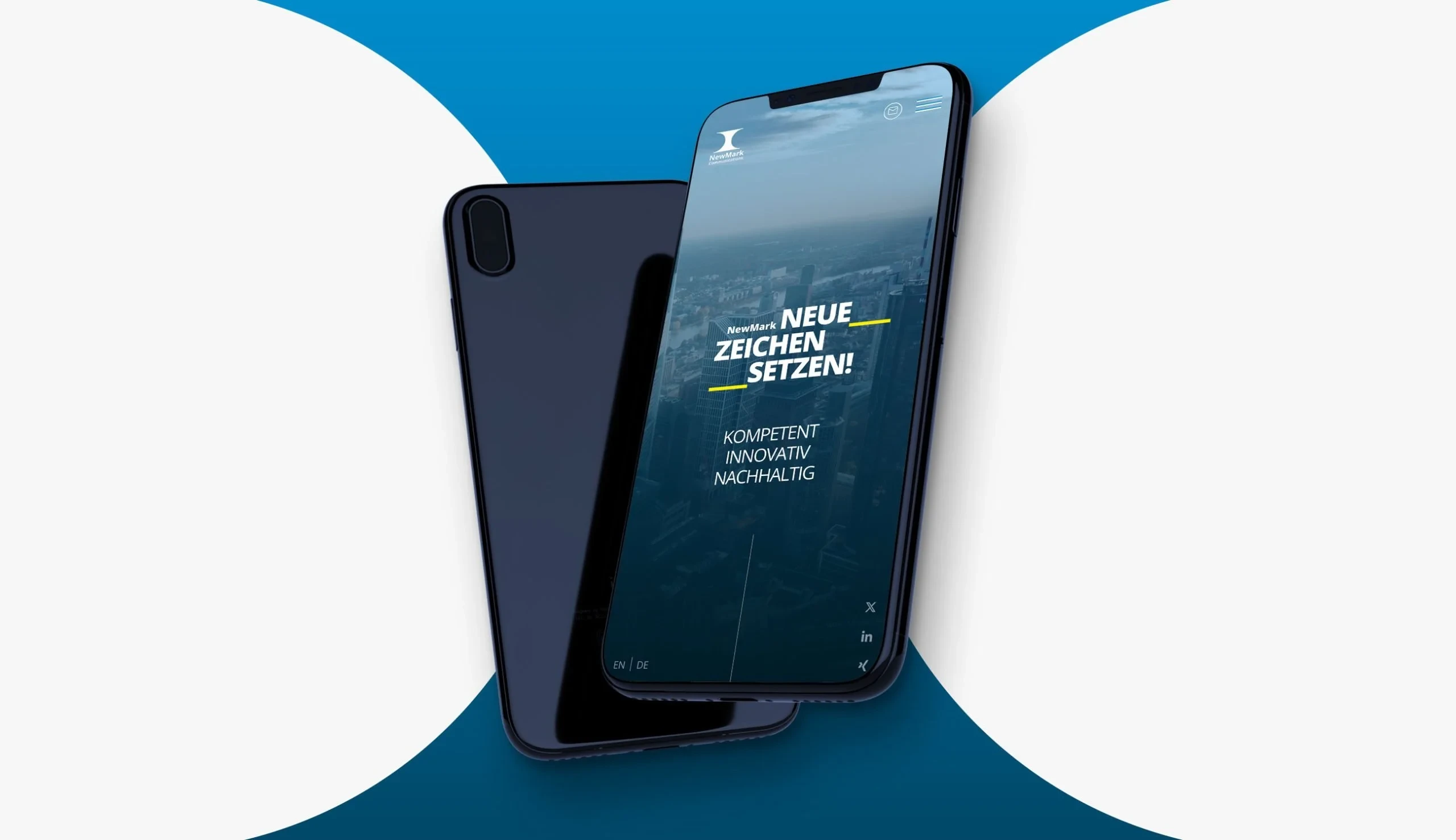 NewMark: Financial PR Website Relaunch screenshot 4