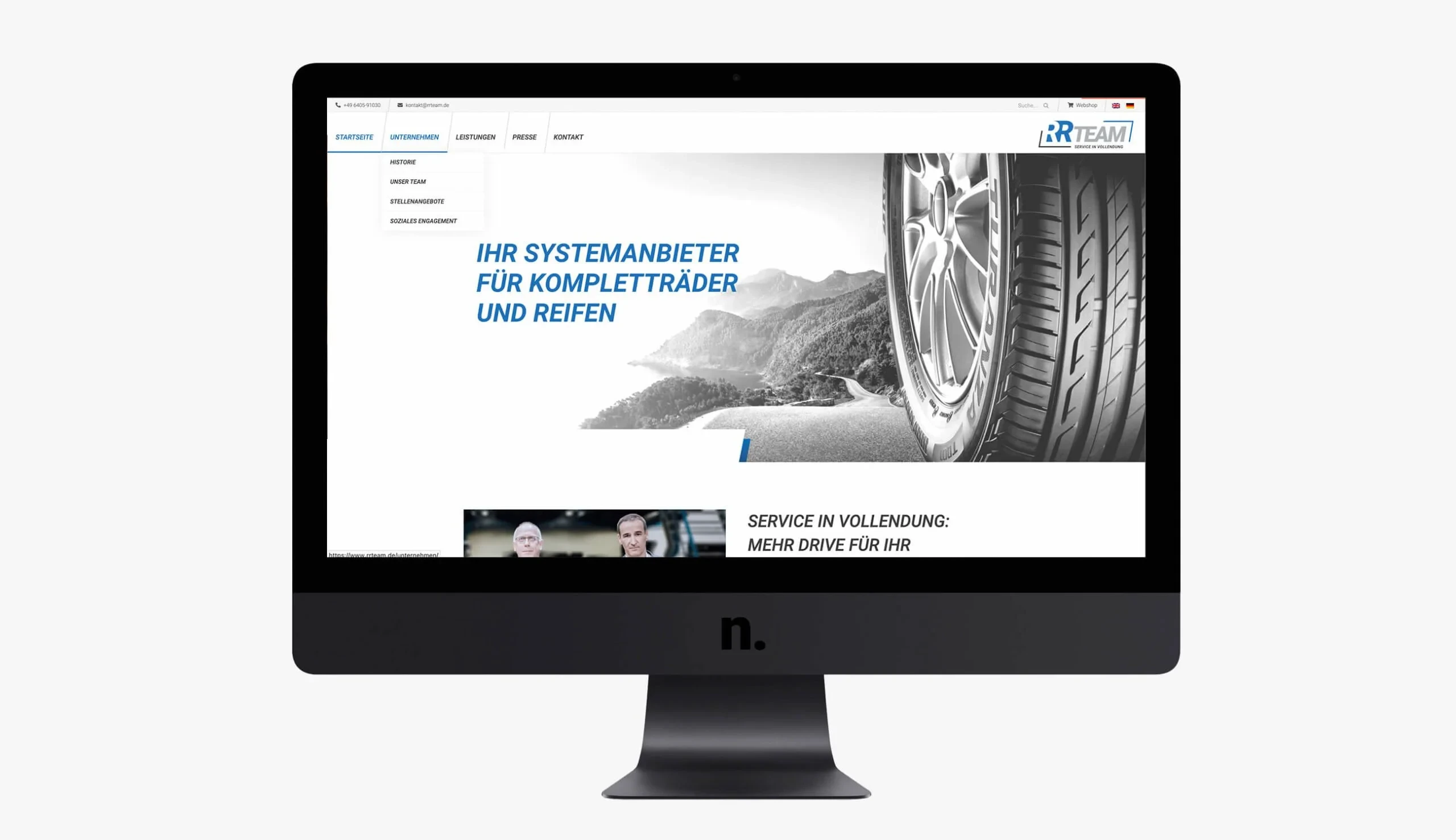 RR Team: Tyre Specialist Branding screenshot 1