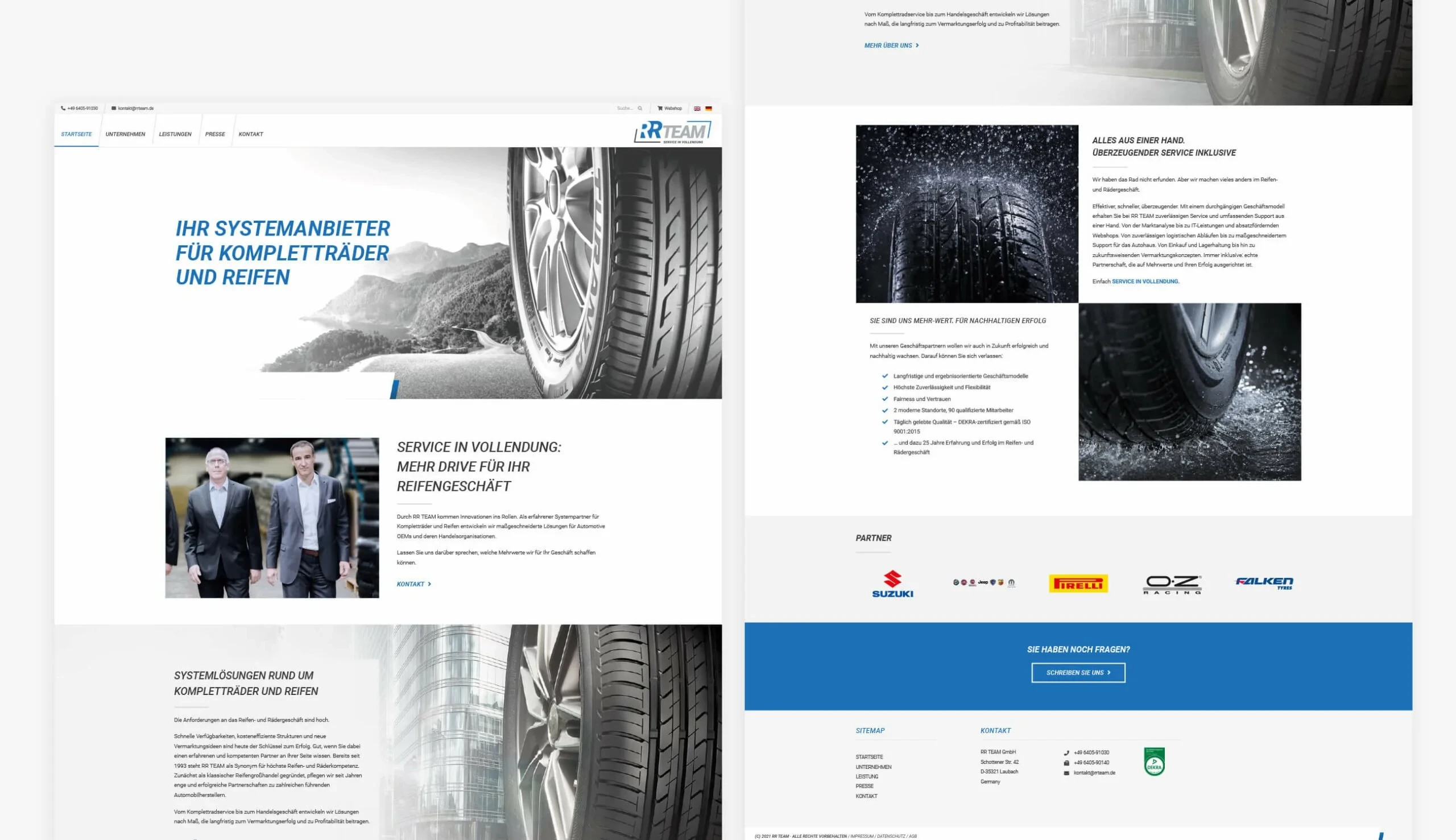 RR Team: Tyre Specialist Branding screenshot 2
