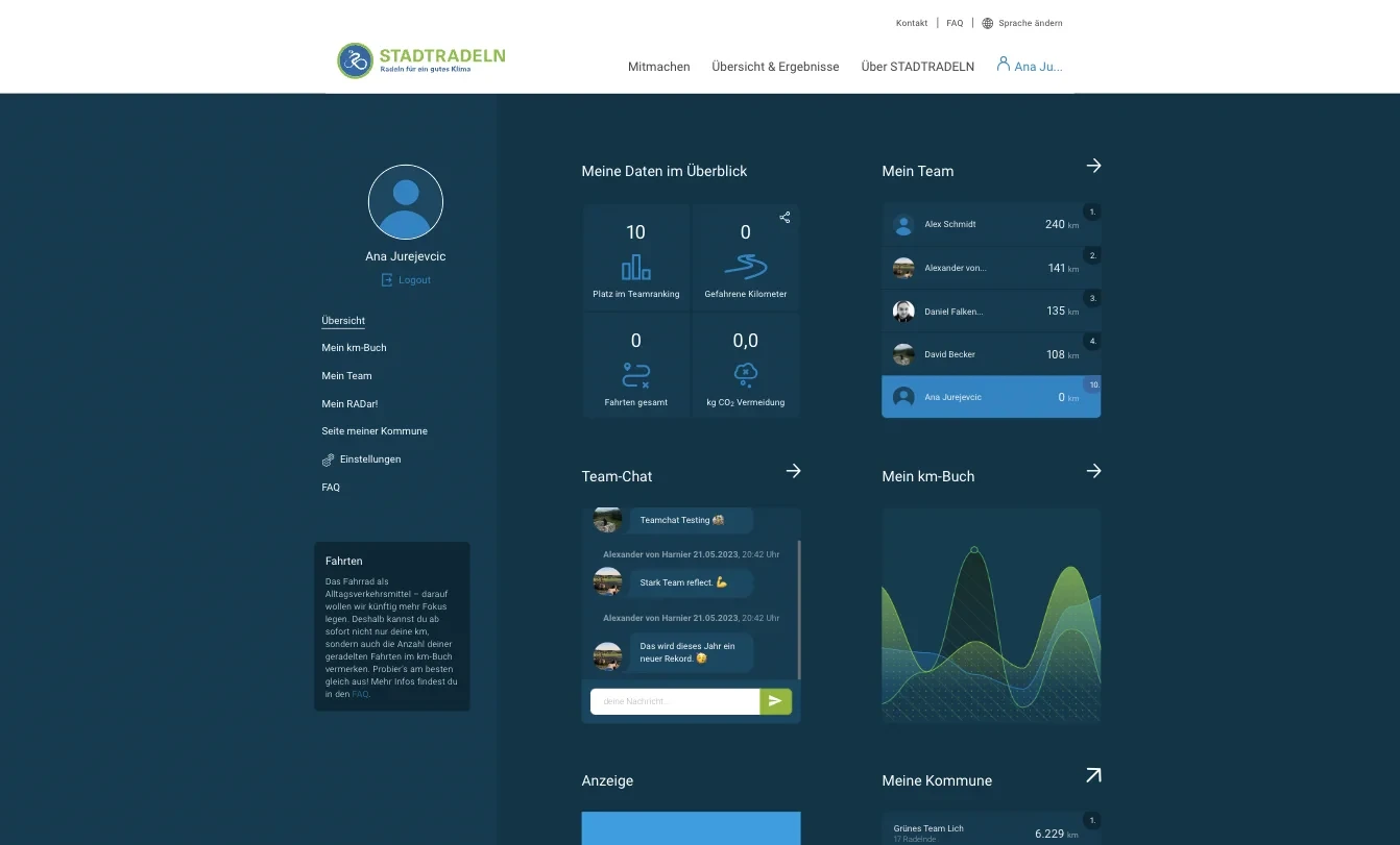 STADTRADELN: Cycling for a Better Climate screenshot 1