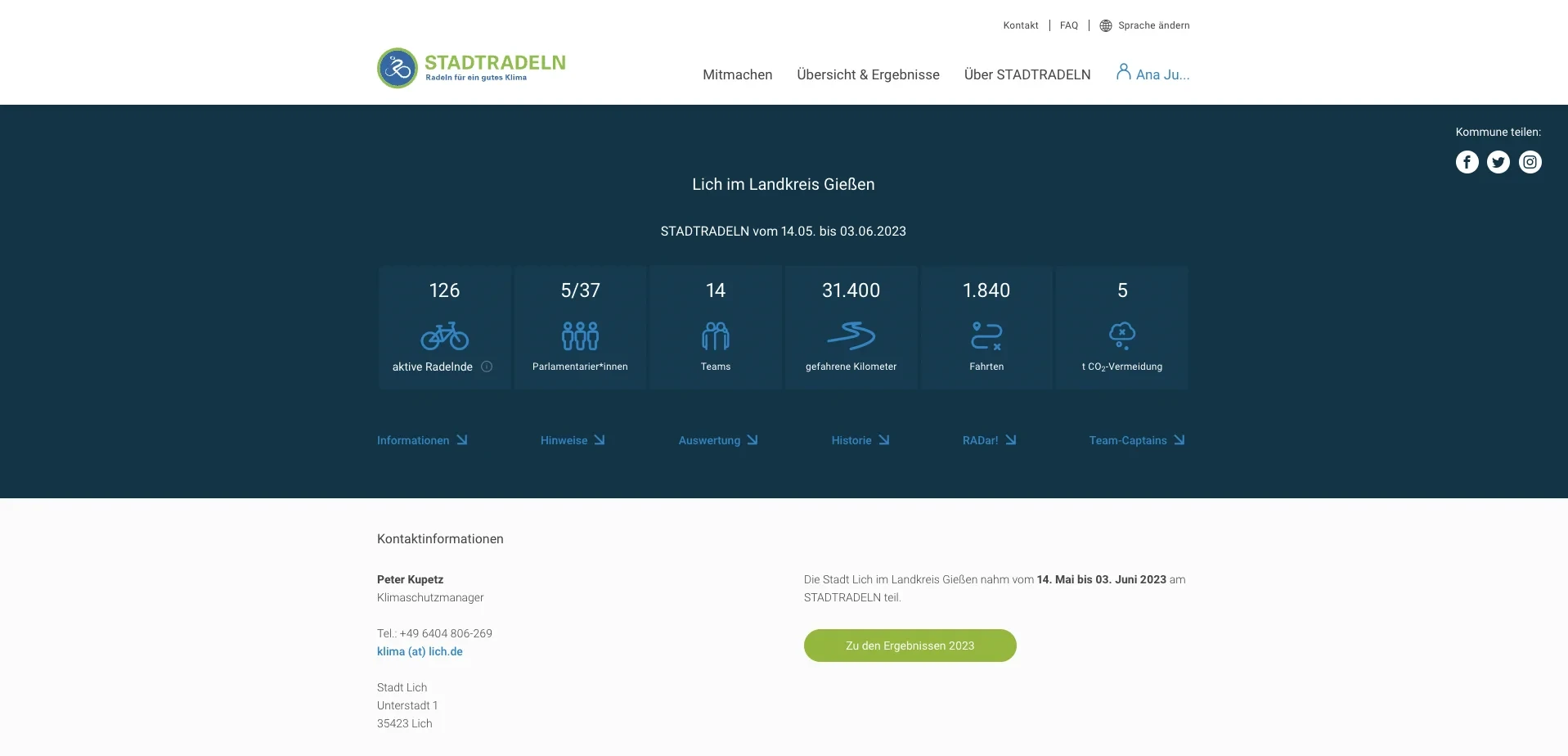 STADTRADELN: Cycling for a Better Climate screenshot 4