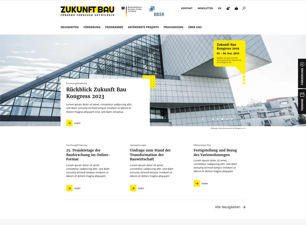 Zukunft Bau: Sustainable Building 2.0 screenshot 1