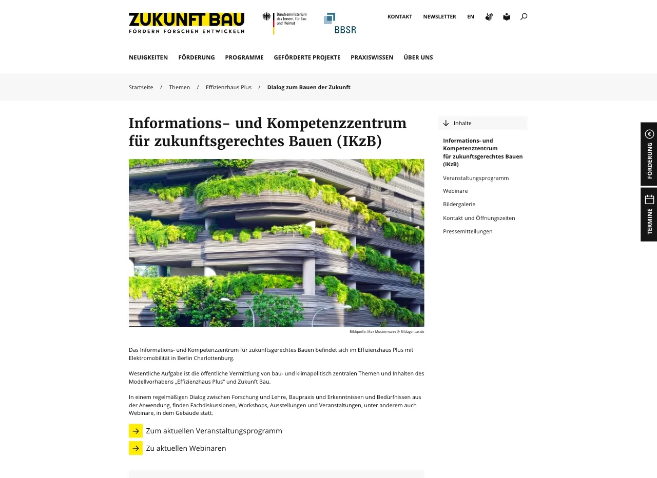 Zukunft Bau: Sustainable Building 2.0 screenshot 4