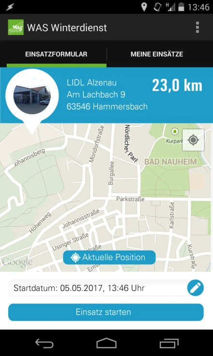 WAS Winterdienst: Winter Service App screenshot 2