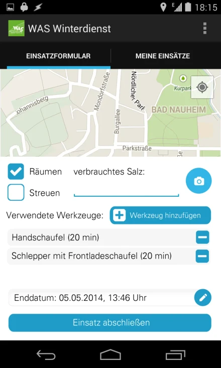 WAS Winterdienst: Winter Service App screenshot 3