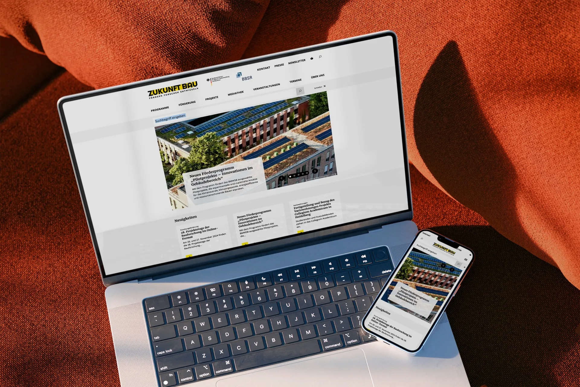 UI/UX Design — Interface-Design und Designsystem von reflect.media